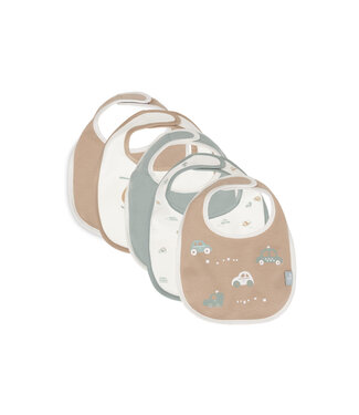 Jollein Jollein - Slab Jersey Waterproof On The Go (5pack)