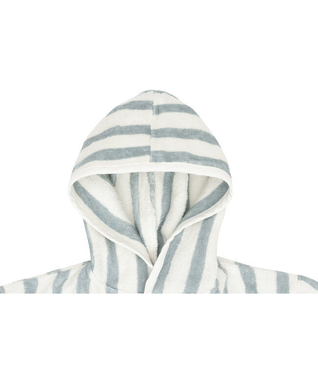 Jollein Jollein - Badjas 3-4 year Stripe Terry Sea Green GOTS