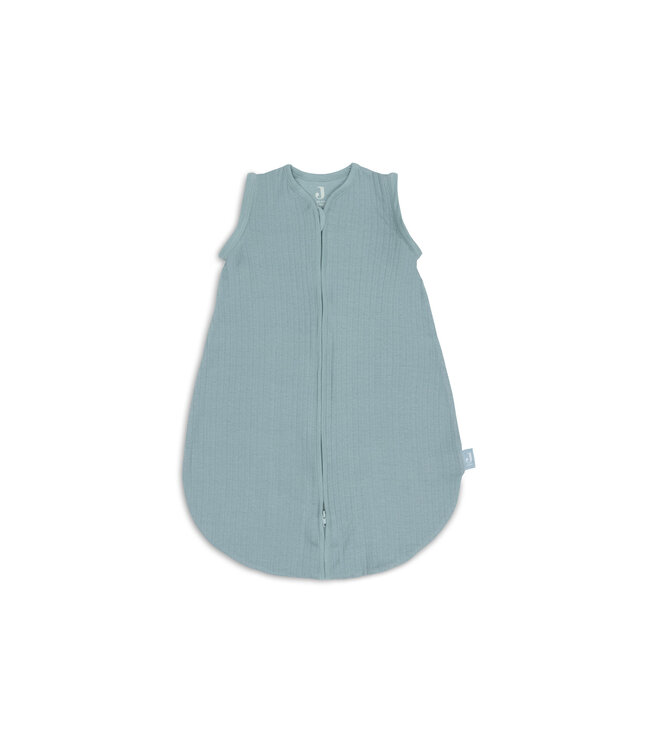 Jollein Jollein - Slaapzak Newborn Zomer Afritsbare Mouw Rond 60cm Ajour Sea Green