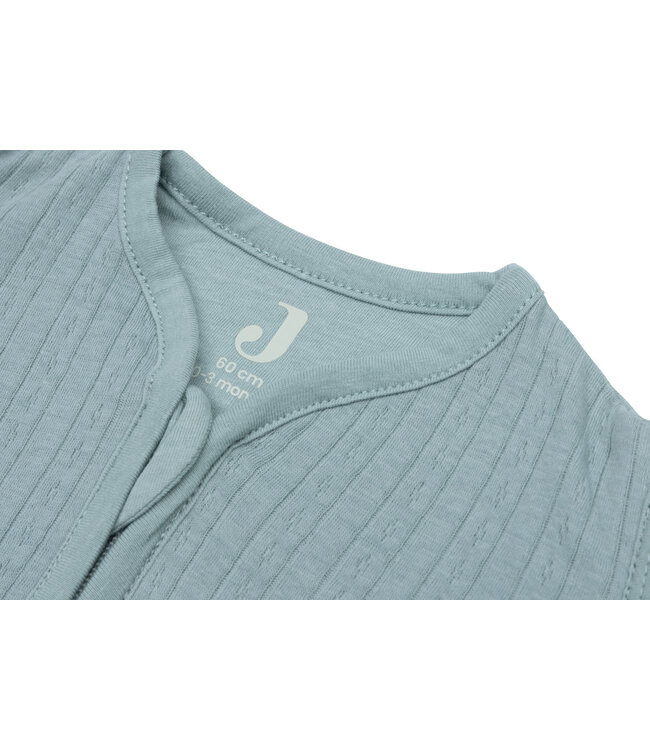 Jollein Jollein - Slaapzak Newborn Zomer Afritsbare Mouw Rond 60cm Ajour Sea Green