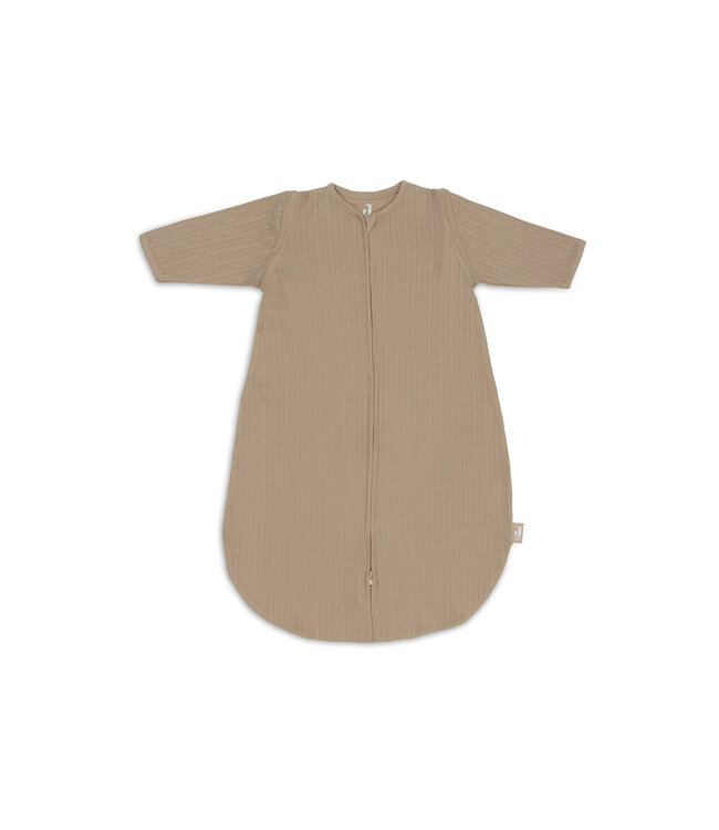 Jollein Jollein - Slaapzak Zomer met Afritsbare Mouw Rond 110cm Ajour Biscuit
