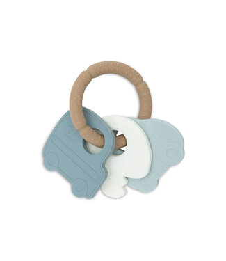 Jollein Jollein - Siliconen Bijtring Sleutelbos On The Go