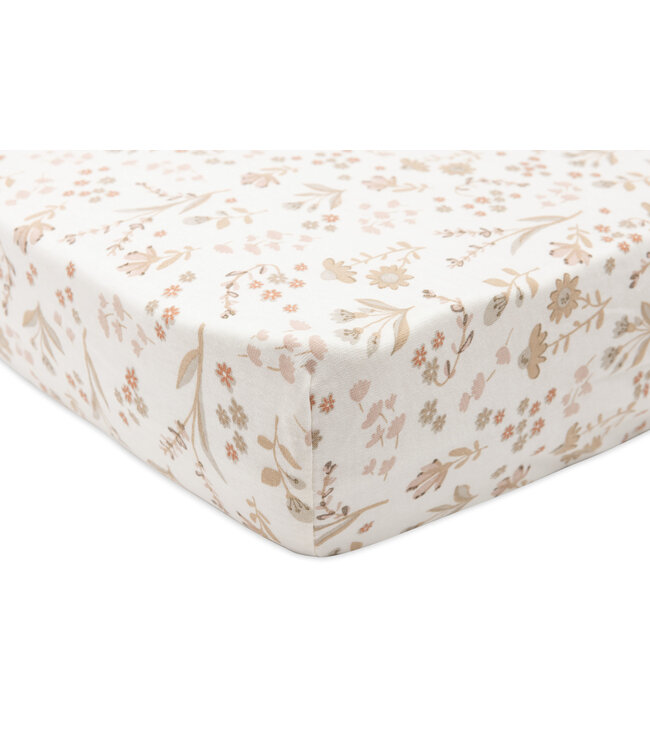Jollein Jollein - Hoeslaken Jersey 60x120cm Bloomy