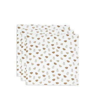 Jollein Jollein - Hydrofiele Doek Small 70x70cm Miffy and Friends (3pack)