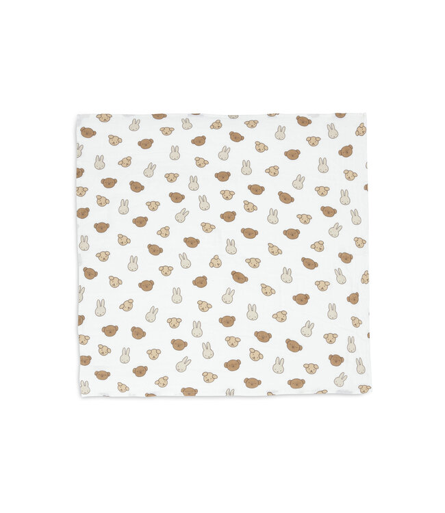 Jollein Jollein - Hydrofiele Doek Small 70x70cm Miffy and Friends (3pack)