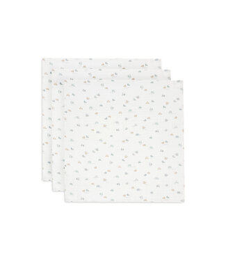 Jollein Jollein - Hydrofiele Doek Small 70x70cm On The Go (3pack)