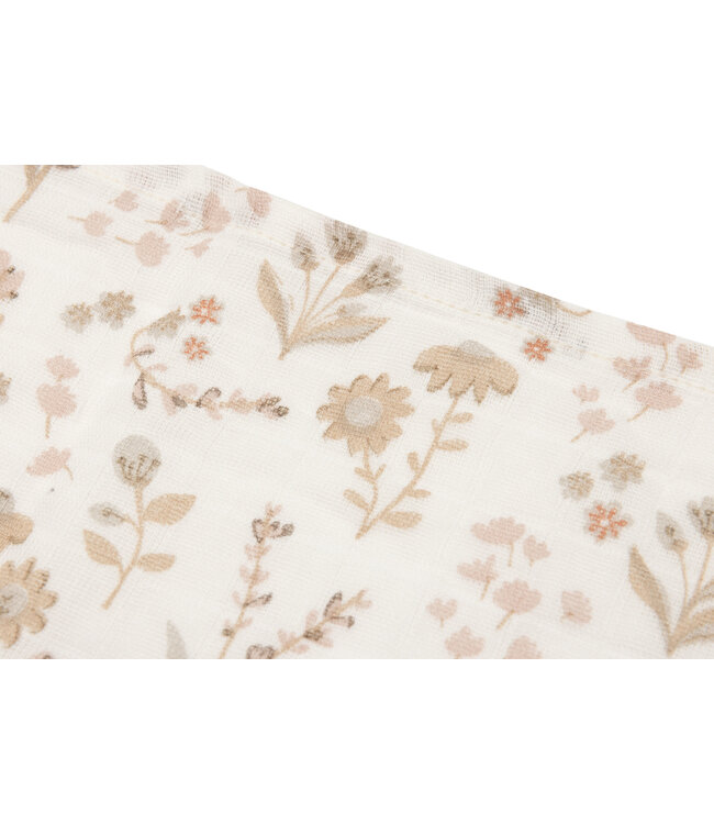 Jollein Jollein - Hydrofiel Monddoekje 31x31cm Bloomy (3pack)