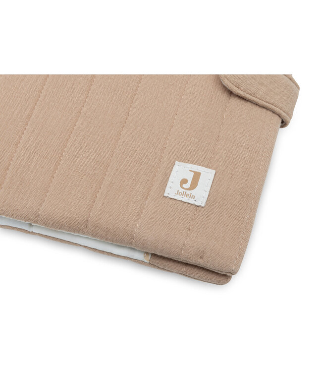 Jollein Jollein - Groeiboekje hoes Hydrofiel Biscuit
