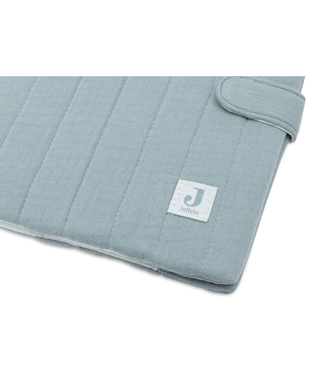 Jollein Jollein - Groeiboekje hoes Hydrofiel Sea Green