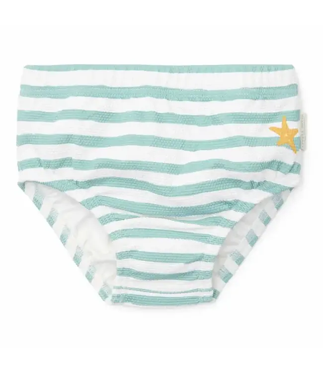 Little Dutch Little Dutch - Zwemluier Stripes Surf Blue