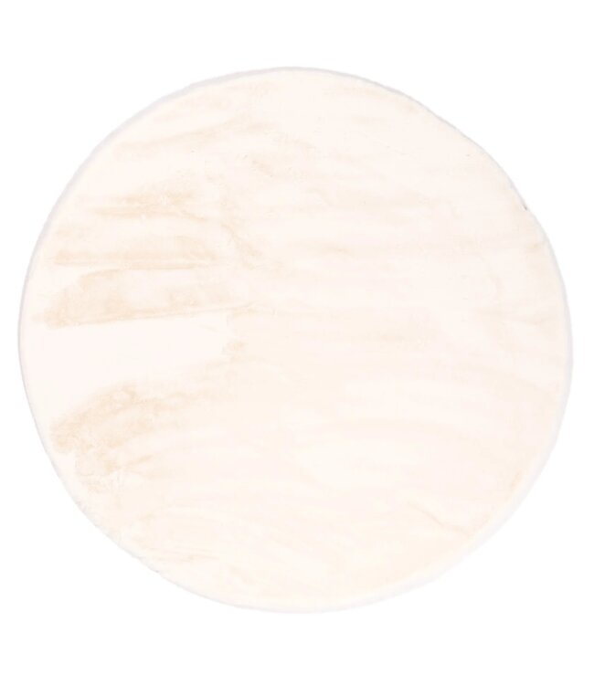 Karpi Karpi - Tapijt Rond Wit (11), 120 Cm