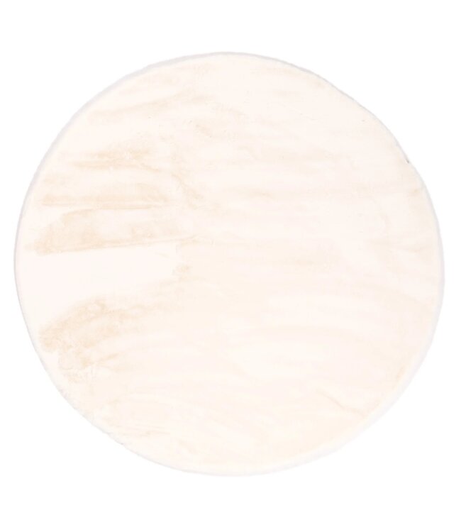 Karpi Karpi - Tapijt Rond Wit (11), 120 Cm