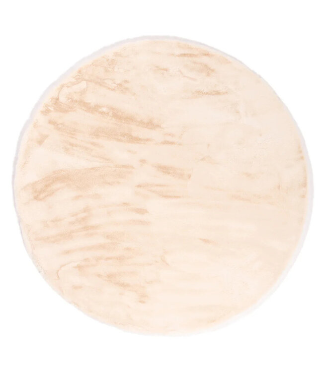 Karpi Karpi - Tapijt Rond Ecru (12), 120 Cm