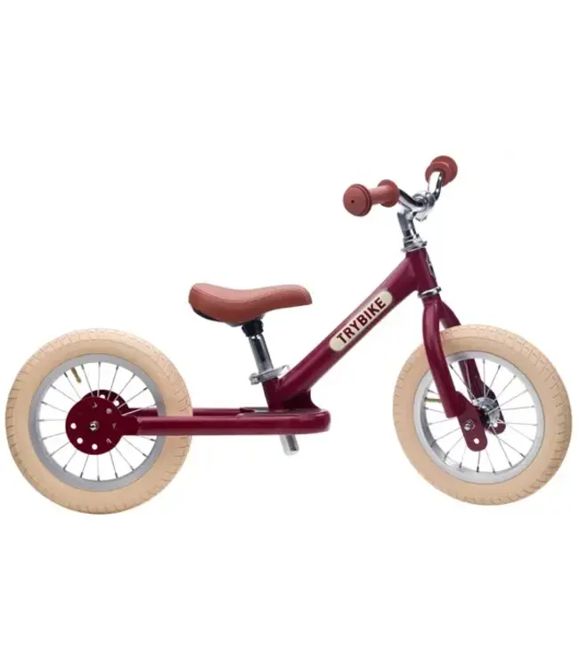 Trybike Trybike - Trybike Steel (tweewieler / deux-roues) vintage matt red