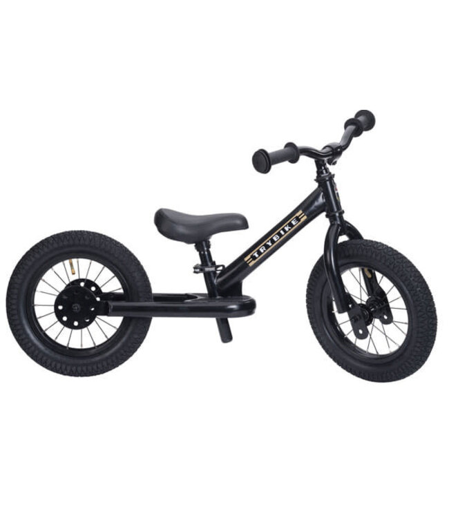 Trybike Trybike - Trybike Steel (tweewieler / deux-roues) all black