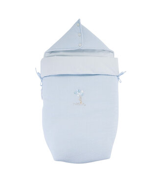 Theophile & Patachou Théophile & patachou - Blue Garden Party - Voetenzak 3-punts fixatie