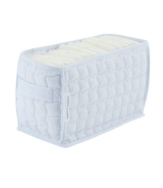 Theophile & Patachou Théophile & patachou - Blue Garden Party - Verzorgingsmand voor luiers  - Gewatteerd