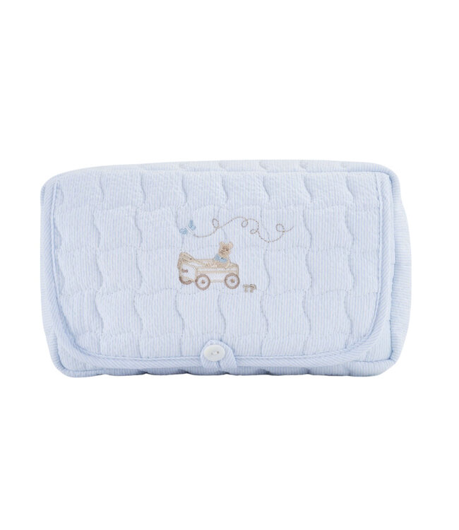 Theophile & Patachou Théophile & patachou - Blue Garden Party - Reishoes vochtige doekjes - Gewatteerd