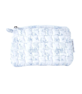 Theophile & Patachou Théophile & patachou - Blue Garden Party - Platte tas - Gewatteerd gedrukt