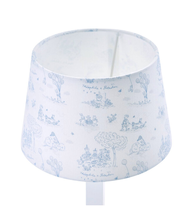 Theophile & Patachou Théophile & patachou - Blue Garden Party - Kleine lampenkap - Gedrukt