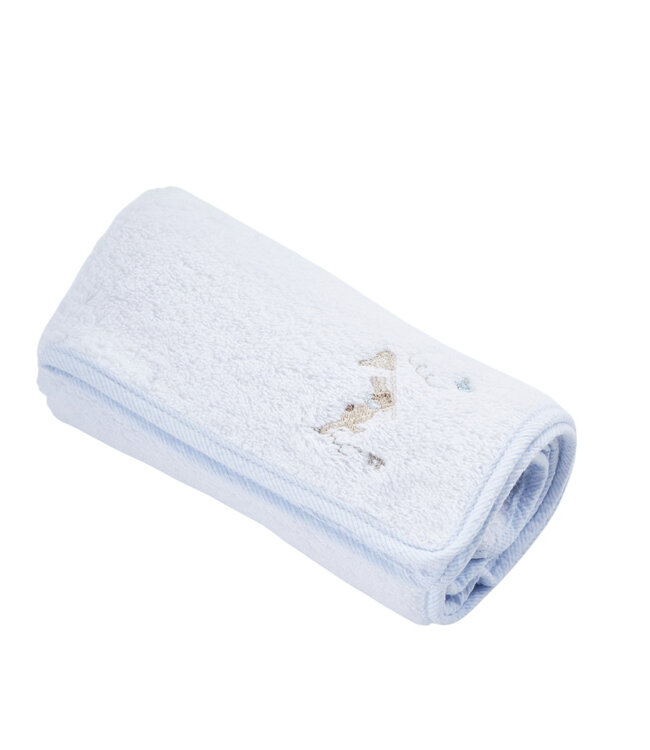 Theophile & Patachou Théophile & patachou - Blue Garden Party - Handdoek verzorgingskussen - Badstof