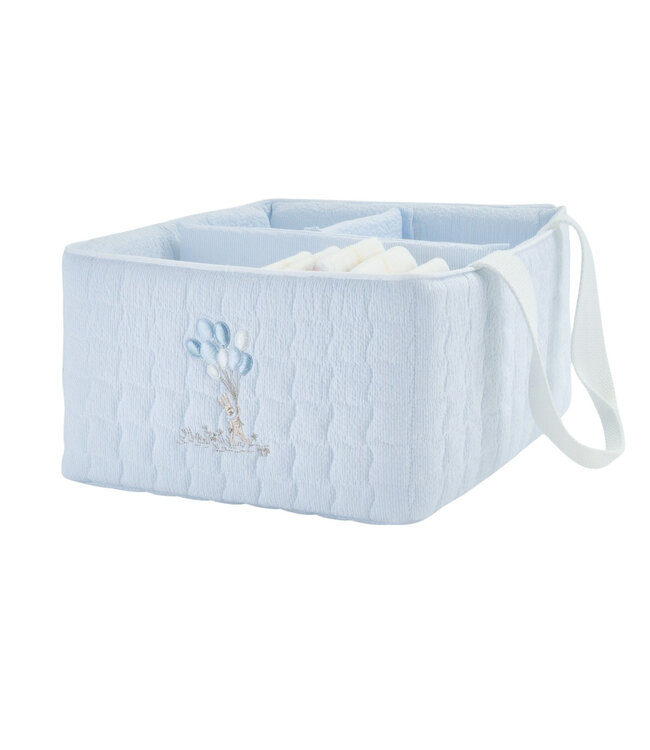 Theophile & Patachou Théophile & patachou - Blue Garden Party - Grote verzorgingsmand - Gewatteerd