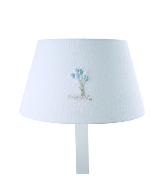 Theophile & Patachou Théophile & patachou - Blue Garden Party - Grote lampenkap geborduurd