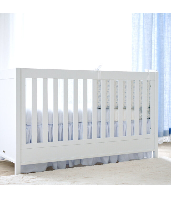 Theophile & Patachou Théophile & patachou - Blue Garden Party - Bedrok 60x120cm - Lijnen