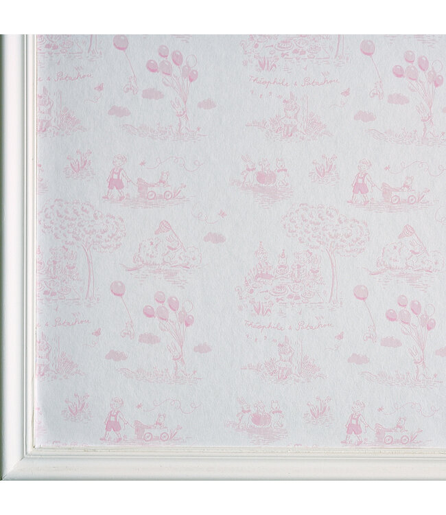 Theophile & Patachou Théophile & patachou - Pink Garden Party - Behang Pink Garden Party