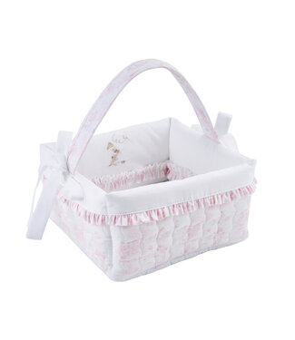 Theophile & Patachou Théophile & patachou - Pink Garden Party - Verzorgingsmand - Gewatteerd gedrukt
