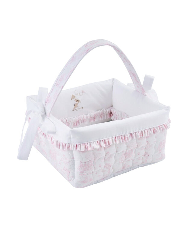 Theophile & Patachou Théophile & patachou - Pink Garden Party - Verzorgingsmand - Gewatteerd gedrukt