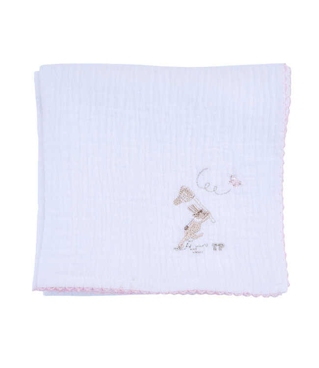 Theophile & Patachou Théophile & patachou - Pink Garden Party - Tetradoek Schaap PP konijn