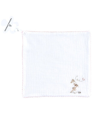 Theophile & Patachou Théophile & patachou - Pink Garden Party - Speenhouder vierkant tetra