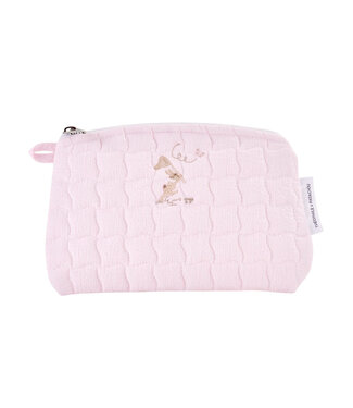 Theophile & Patachou Théophile & patachou - Pink Garden Party - Platte tas - Gewatteerd Geborduurd