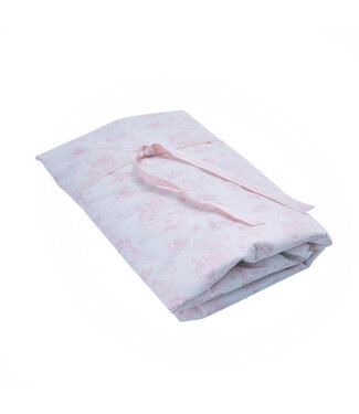 Theophile & Patachou Théophile & patachou - Pink Garden Party - Hoeslaken bed geprint 60x120cm