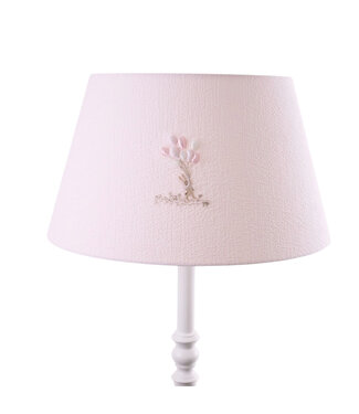 Theophile & Patachou Théophile & patachou - Pink Garden Party - Grote lampenkap geborduurd