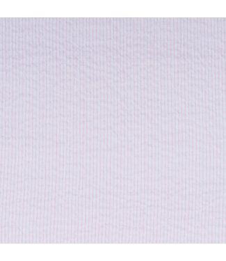 Theophile & Patachou Théophile & patachou - Pink Garden Party - Gestreepte seersucker-stof 100% katoen