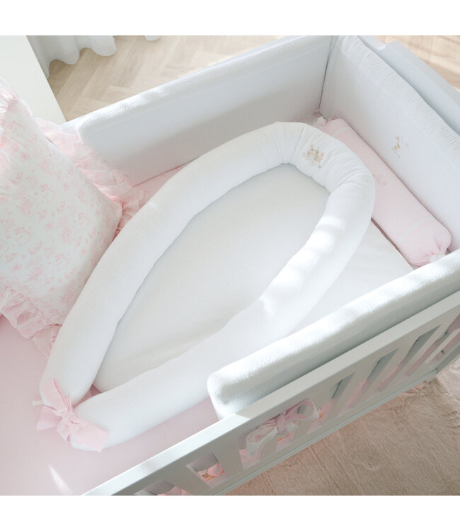 Theophile & Patachou Théophile & patachou - Pink Garden Party - Baby slaapnestje - Gewafeld