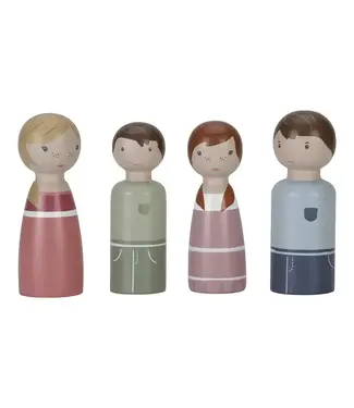 Little Dutch Toys Little Dutch Toys - Aanvulset poppenhuis familie Rosa FSC