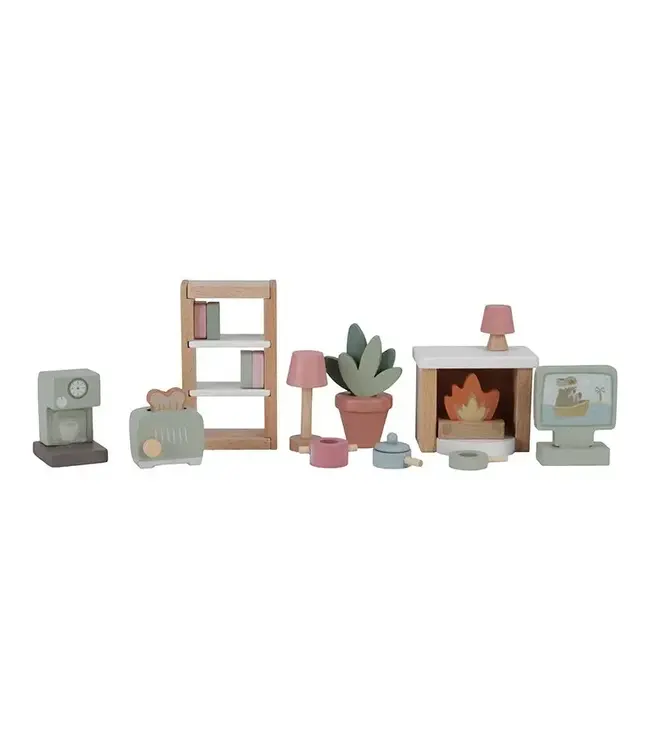 Little Dutch Toys Little Dutch Toys - Aanvulset poppenhuis - meubels FSC