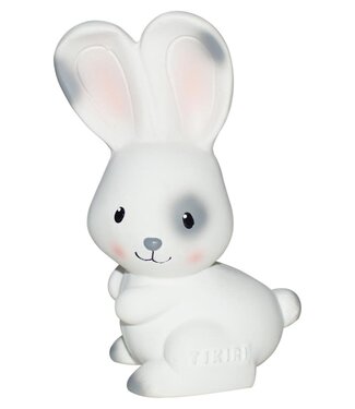 Tikiri Tikiri - BIJTRING - MIJN EERSTE BOSDIERTJE / KONIJN , in natuurlijk rubber, 0+