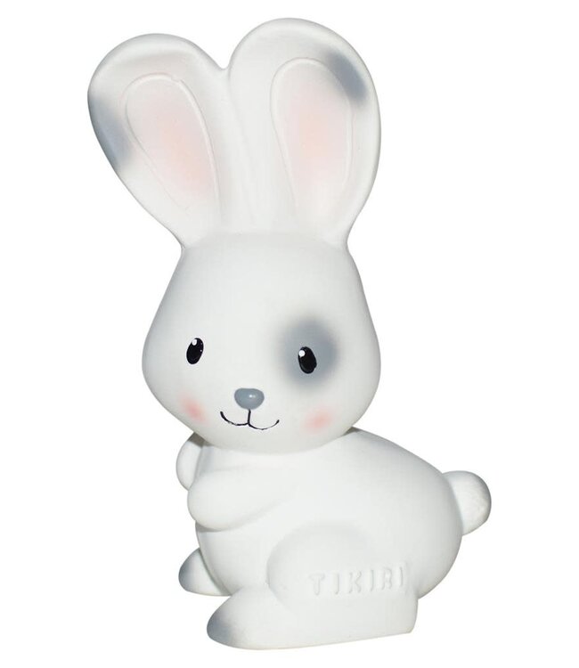 Tikiri Tikiri - BIJTRING - MIJN EERSTE BOSDIERTJE / KONIJN , in natuurlijk rubber, 0+