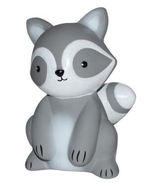 Tikiri Tikiri - BIJTRING - MIJN EERSTE BOSDIERTJE / WASBEER , in natuurlijk rubber, 0+