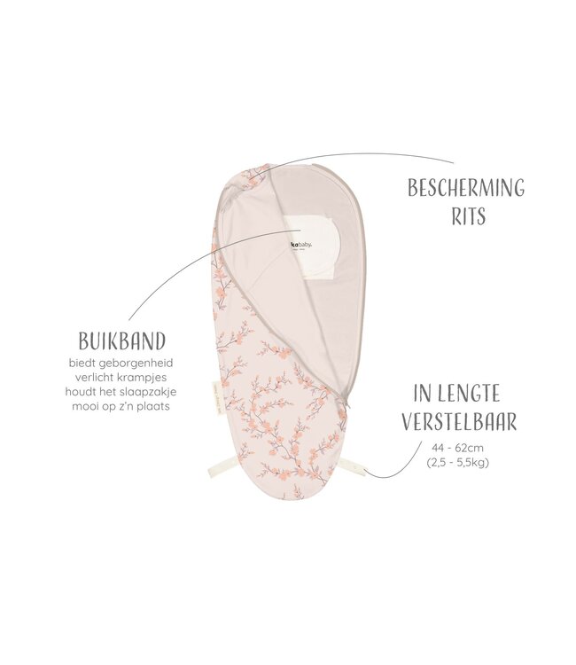 Puckababy Puckababy - The Original - Piep - 0/3 M - Cotton - Blossom