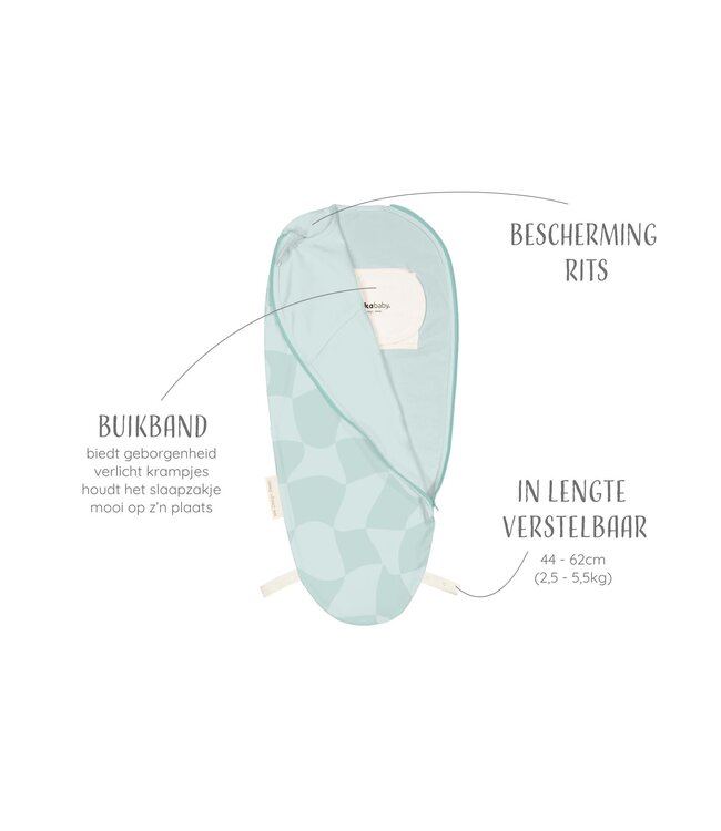 Puckababy Puckababy - The Original - Piep - 0/3 M - Cute Cubes - Cotton