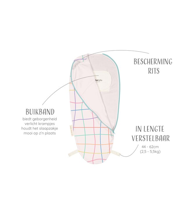 Puckababy Puckababy - The Original - Piep - 0/3 M - Funky Lines - Cotton