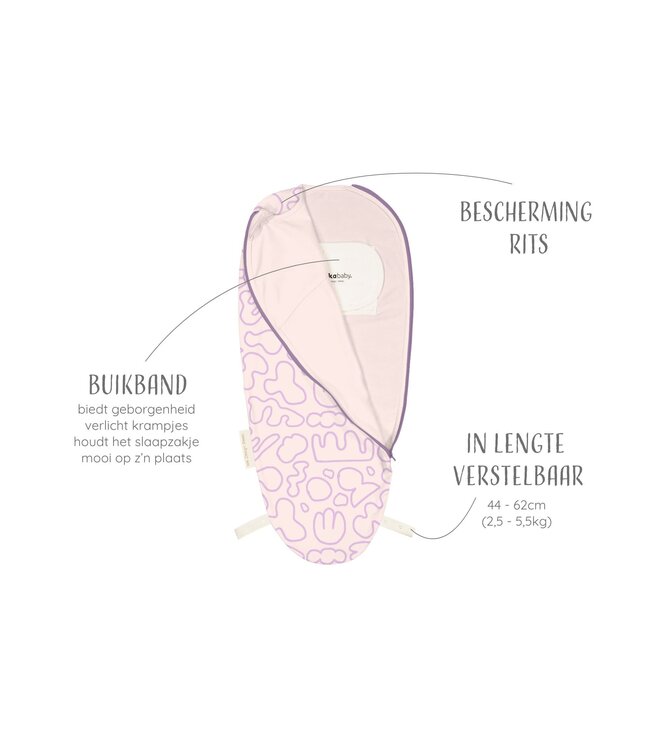 Puckababy Puckababy - The Original - Piep - 0/3 M - Grafitti Clouds - Cotton
