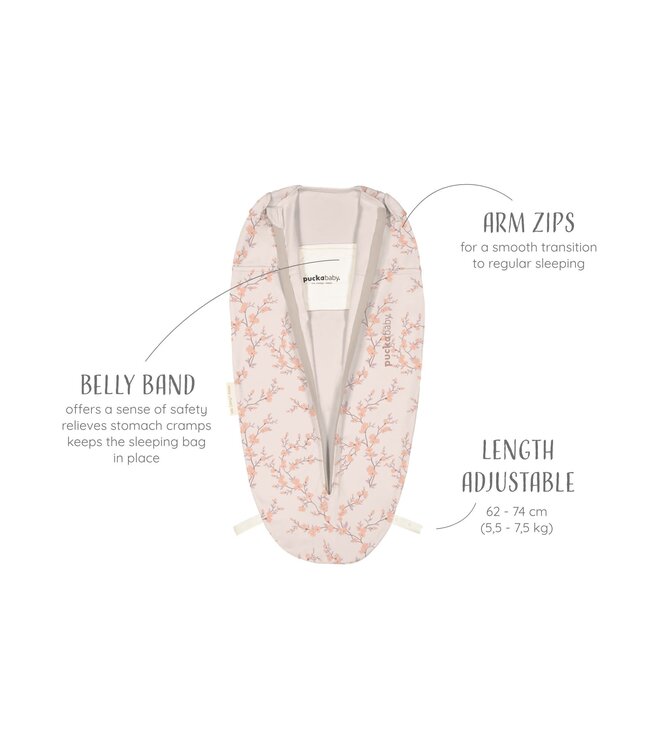 Puckababy Puckababy - The Original - Mini 3/6 M - Cotton - Blossom