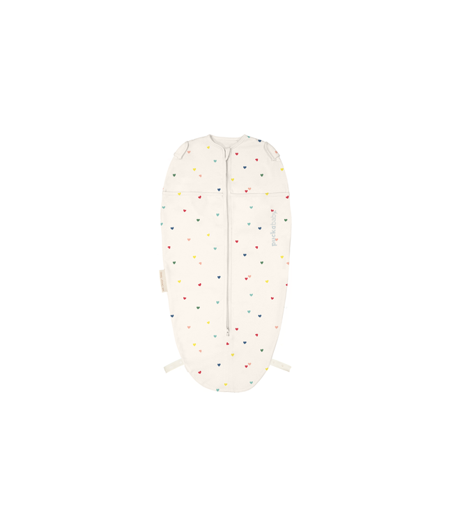 Puckababy Puckababy - The Original - Mini 3/6 M - Hearts Confetti - Cotton