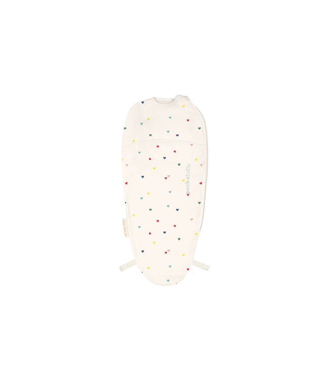 Puckababy Puckababy - The Original - Piep - 0/3 M - Cotton - Hearts Confetti